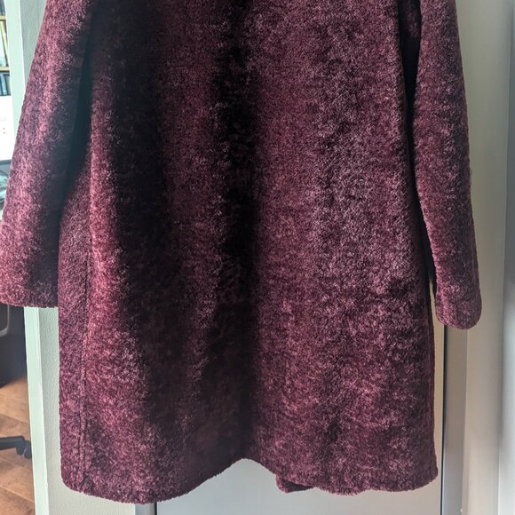 Michael Kors Burgundy Coat - BRAND NEW XS - Picture 8 of 10